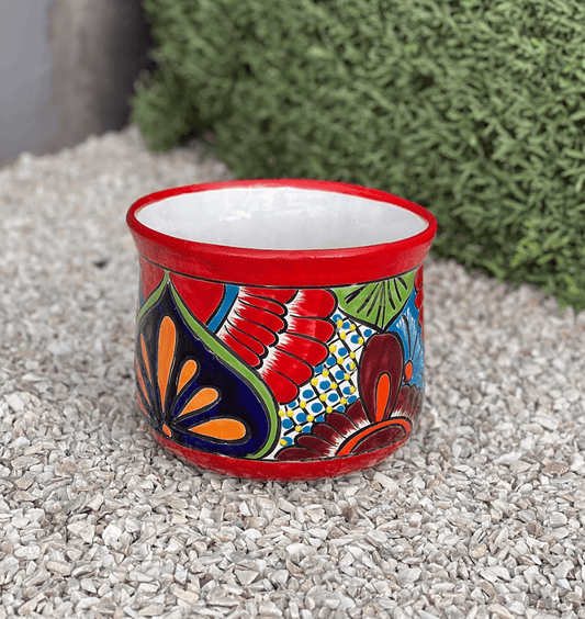 Case of 4 Talavera Simple Pot 9"