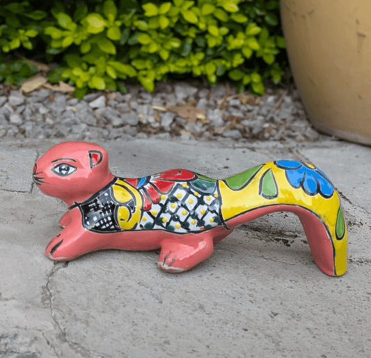 Case of 4 Talavera Stretched Tail Squirrel 11"