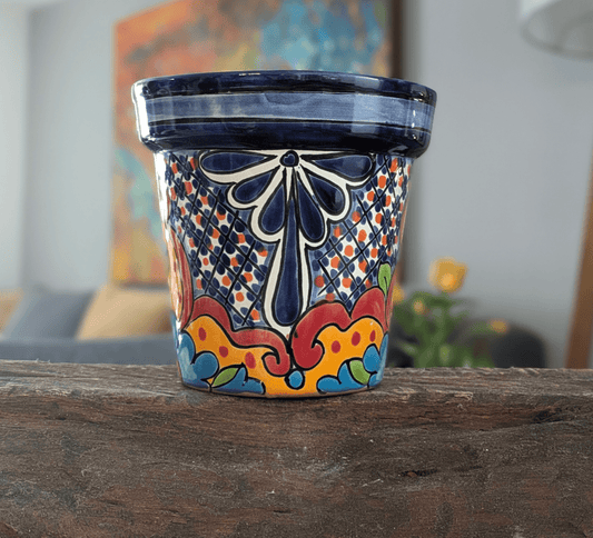 Case of 4 Talavera Vase 7"